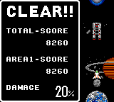 Halley Wars screenshot 5 for Sega Game Gear